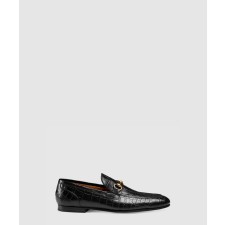 [GUCCI-구찌]크로커다일 가죽 로퍼 406994
