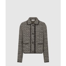 [DIOR-디올]울 블렌드 헤더 텍스처 니트 454V1