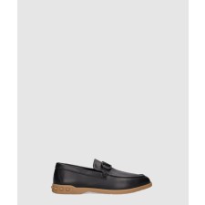 [VALENTINO-발렌티노]로고 가죽 로퍼