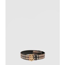 [BURBERRY-버버리]체크 양면 벨트 80524821