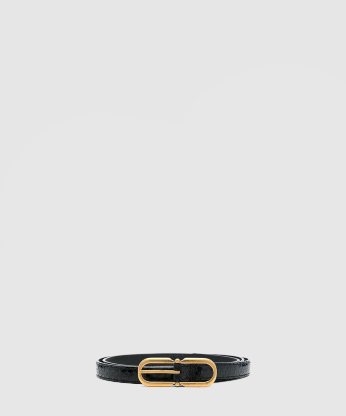 [SAINT LAURENT-생로랑]빈티지 니들 버클 벨트 732242