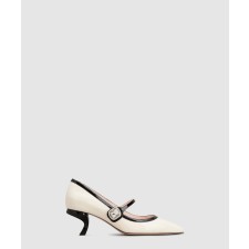 [ROGER VIVIER-로저비비에]메리 제인 버귤 펌프스 6383