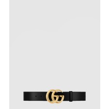[GUCCI-구찌]더블 G 버클 레더 벨트 606831