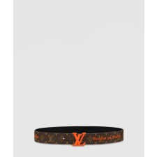 [LOUIS VUITTON-루이비통]오래된 레터링 그래피티 벨트 MP304V