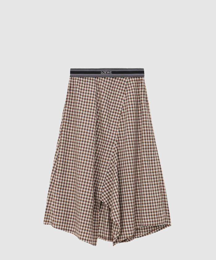 [LOEWE-로에베]비대칭 치마 코튼