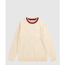 [GUCCI-구찌]천공 GG 코튼 스웨터 740501