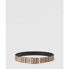 [BURBERRY-버버리]양면 체크 벨트 80649611