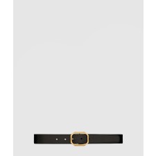 [SAINT LAURENT-생로랑]가죽 팔각 벨트 669889