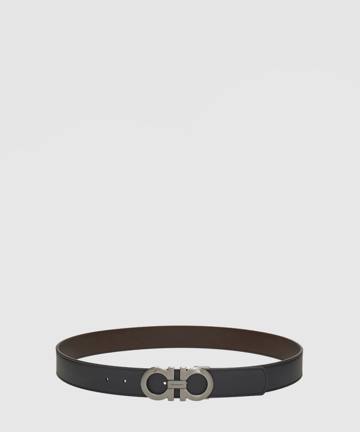 [FERRAGAMO-페레가모]길이 조절이 가능한 리버서블 간치니 벨트 675542