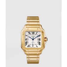[CARTIER-까르띠에]산토스 드 까르띠에 금통 39.8 WGSA0029