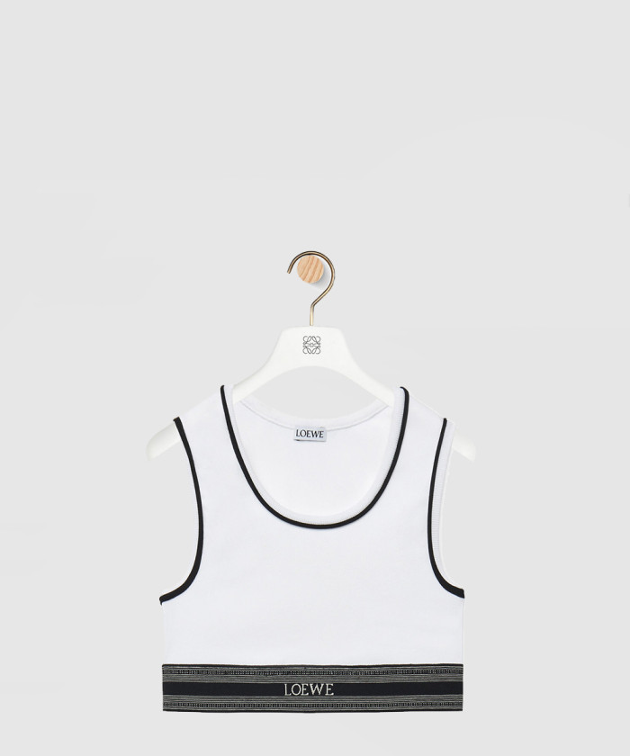 [LOEWE-로에베]크롭 탱크 탑