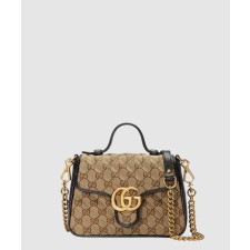 [GUCCI-구찌]GG 마몽 미니 탑핸들백 583571