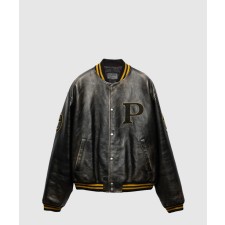 [PRADA-프라다]가죽 바머 재킷 UPW518