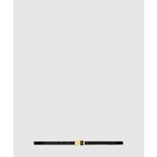 [SAINT LAURENT-생로랑]가죽 소재의 슬림 앵커 벨트 789200
