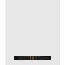 [SAINT LAURENT-생로랑]박스 가죽 소재의 벨트 788067