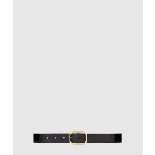 [SAINT LAURENT-생로랑]가죽 팔각 벨트 669889