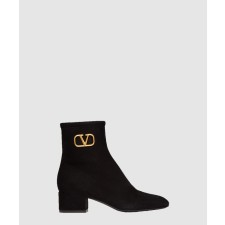 [VALENTINO-발렌티노]스웨이드 앵클부츠