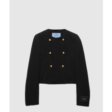 [PRADA-프라다]더블브레스트 트윌 재킷 P527PE