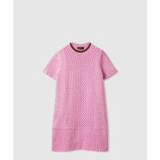 [GUCCI-구찌]크로쉐 이펙트 코튼 드레스 786422
