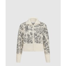 [DIOR-디올]모크넥 가디건 454G6
