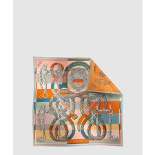 [HERMES-에르메스]Della Cavalleria double face 스카프 90