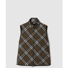 [BURBERRY-버버리]체크 나일론 질레 81018491
