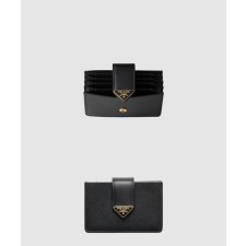 [PRADA-프라다]사피아노 및 가죽 카드 지갑 1MC211