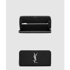 SAINT LAURENT-생로랑] 모노그램 지퍼월렛 358094