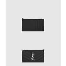 [SAINT LAURENT-생로랑]모노그램 지퍼 카드지갑 607915