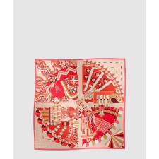 [HERMES-에르메스]Haute Parure 스카프 90