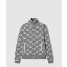[GUCCI-구찌]GG 부클레 스티치 자카드 가디건 814285