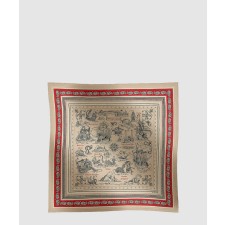 [HERMES-에르메스]Tatouages Marins Bandana 숄