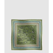 [HERMES-에르메스]Tatouages Marins Bandana 숄