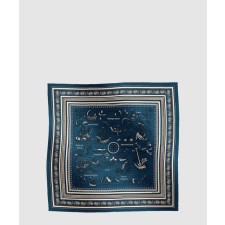 [HERMES-에르메스]Tatouages Marins Bandana 숄