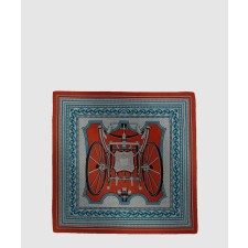 [HERMES-에르메스]Les Roues de Phaeton Bandana 숄