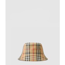 [BURBERRY-버버리]빈티지 체크 테크니컬 코튼 버킷 햇 80269271