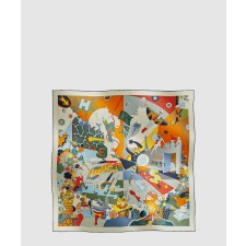 [HERMES-에르메스]Ca Decoiffe 90 까레 스카프