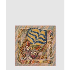 [HERMES-에르메스]Le Chat Carre 스카프 90