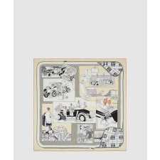 [HERMES-에르메스]Confort en Automobile 스카프 90