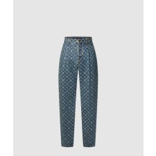 [LOUIS VUITTON-루이비통]모노그램 데님 테일러드 팬츠 1AGIUW
