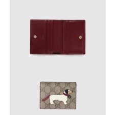 [GUCCI-구찌]강아지 디테일의 GG 미니 지갑 818767