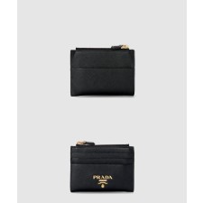 [PRADA-프라다]사피아노 메탈 로고 카드 지갑 1MC026