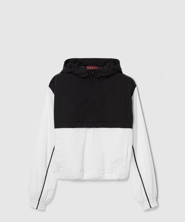 [GUCCI-구찌]GG 나일론 후드 집업 재킷 810511