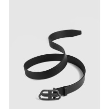 [BALENCIAGA-발렌시아가]BB 라지 벨트 블랙 570370