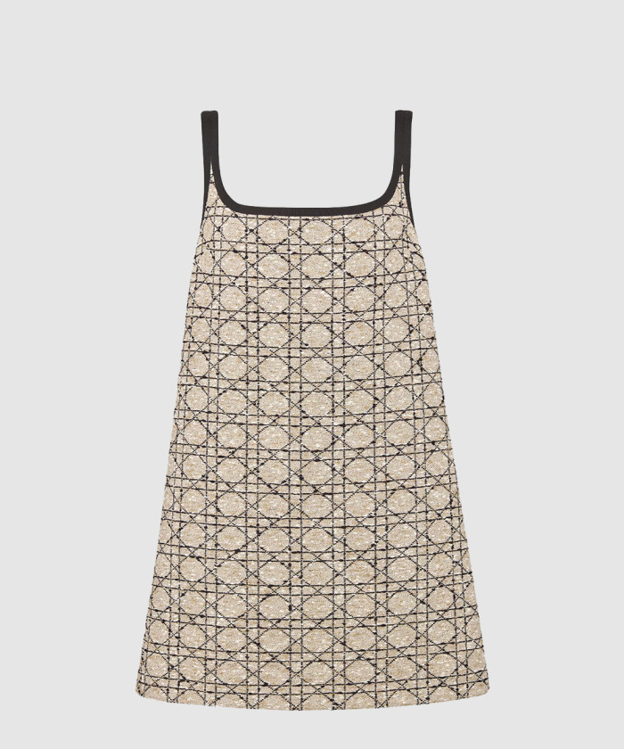 [DIOR-디올]쇼트 플레어 까나쥬 드레스 511R6