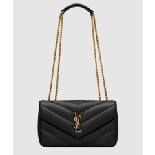[SAINT LAURENT-생로랑]MATELASSÉ 램스킨 소재의 LOULOU 스몰백 801437