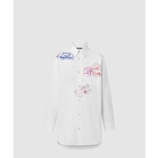 [LOUIS VUITTON-루이비통]트래블 스탬프 롱 셔츠 1AGAZ6