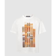 [LOUIS VUITTON-루이비통]프린티드 코튼 티셔츠 1AGK26
