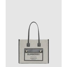 [BURBERRY-버버리]캔버스 프레야 토트백 스몰 80441371