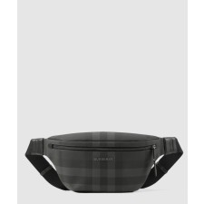 [BURBERRY-버버리]체크 레더 범백 80732671